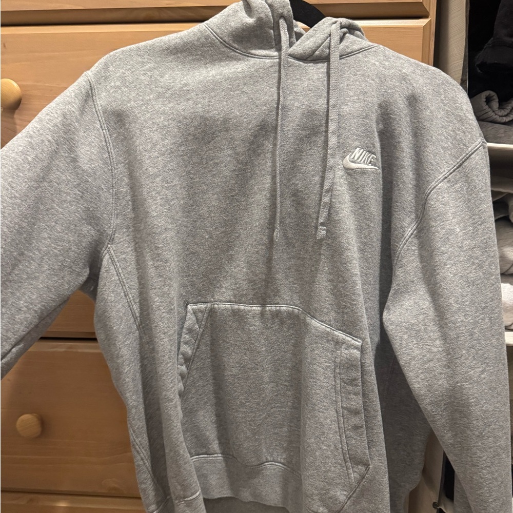 Nike Gray Sweatshirt Classic Hoodie